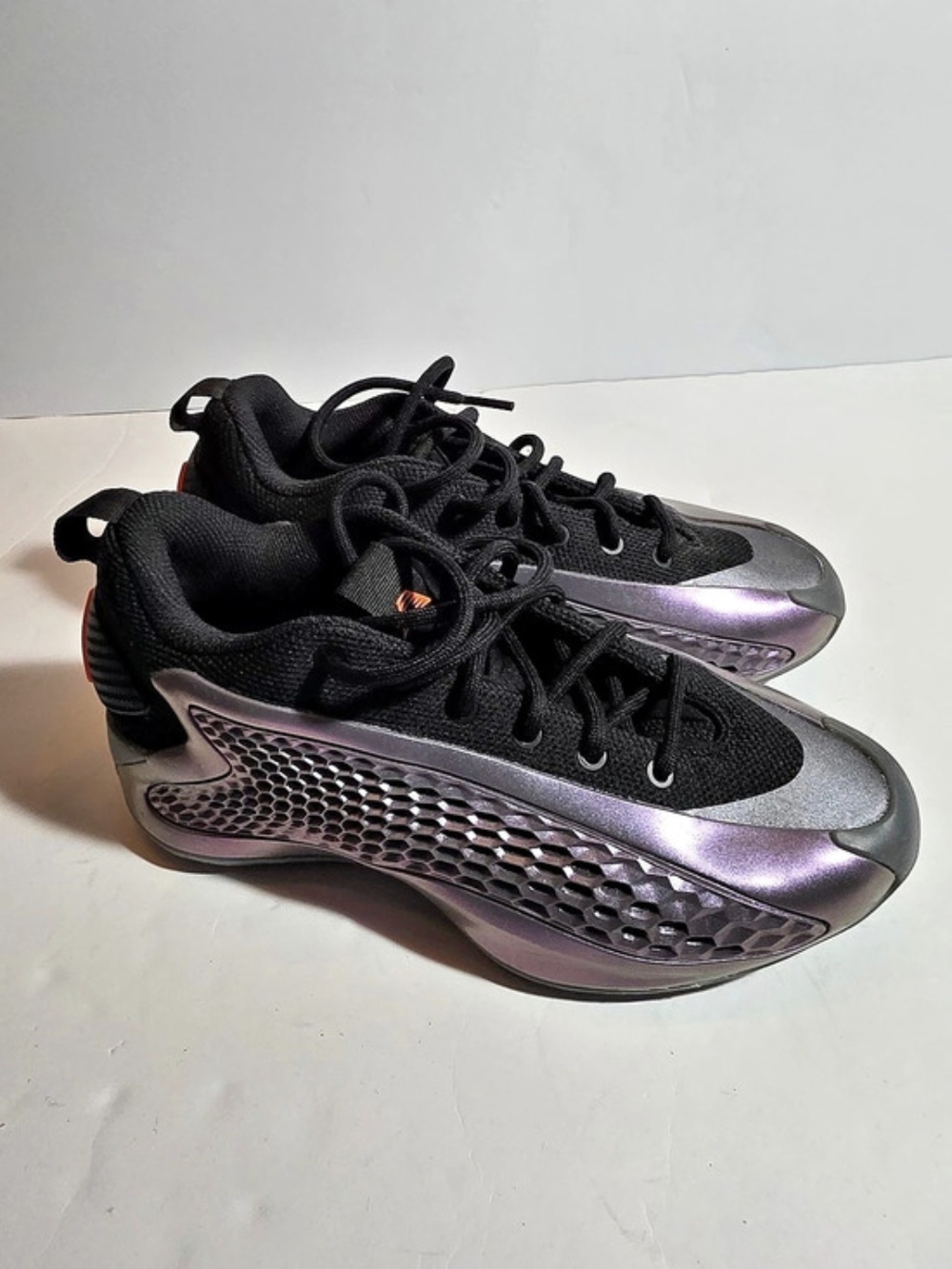 adidas AE 1 Low Ascent Pack Athletic Shoes Black & Purple